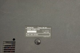 MSX SONY HIT BIT HB-201 Home computer Tested JAPAN Game 200346