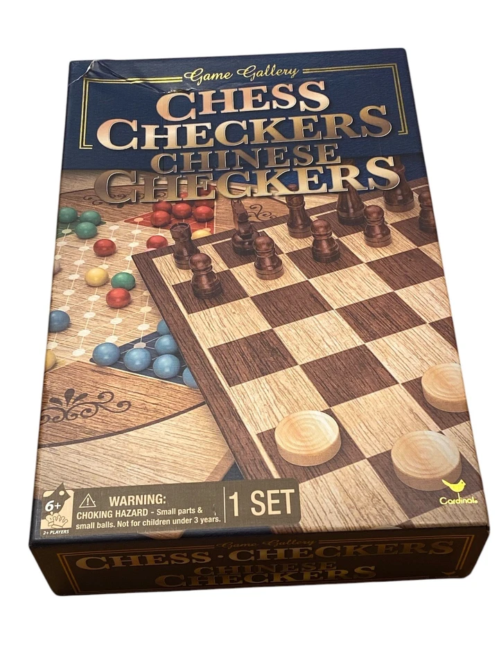 Game Gallery Chess Checkers Chinese Checkers entertainment family game - Image 2 of 4
