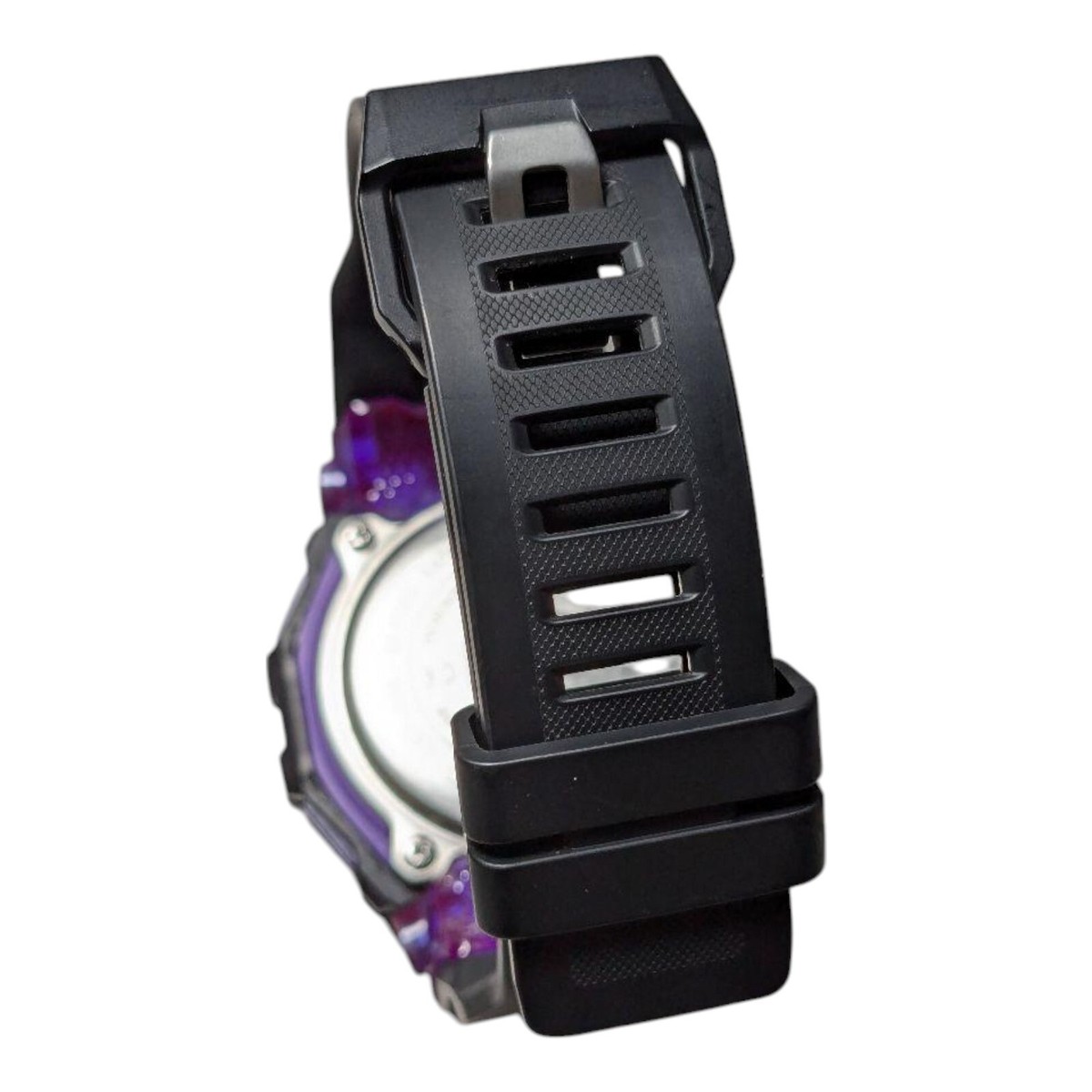 Casio G Shock GBD200 G Squad Digital Black Purple Skeleton Watch
