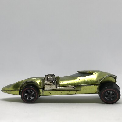 Hot Wheels Redline Twinmill 1968/1969 Faded Lime White Int. - Made