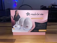 Tommee Tippee Made for Me Double Electric Breast Pump - White 522286 - SEALED