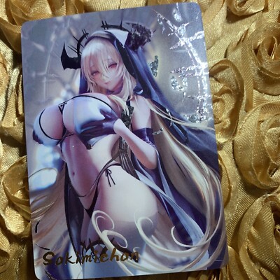HMS Implacable AZUR LANE Goddess Sakimichon Holo Anime Card