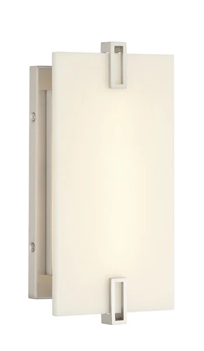 Minka Lavery Alzen LED Wall Sconce, Brushed Nickel - Picture 3 of 5