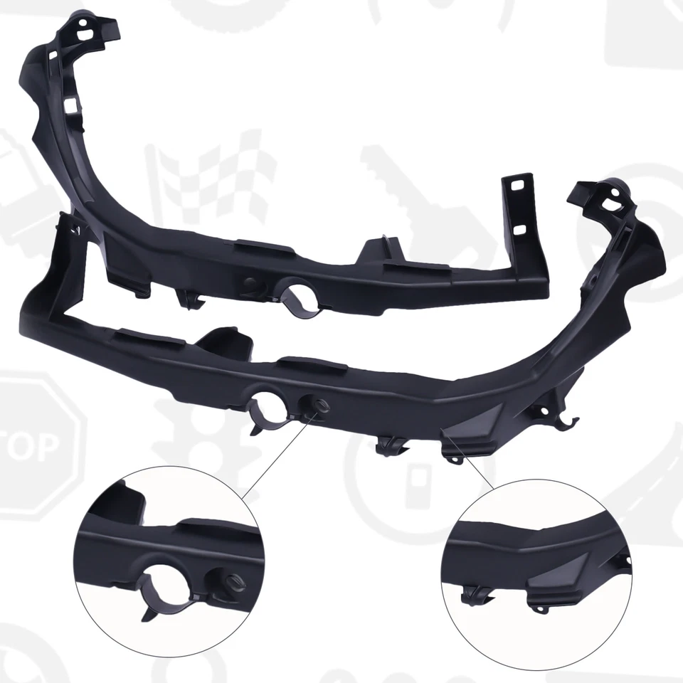 For BMW 328i 335d 335i 4 Door 2009-2012 Headlight Support Bracket Left+Right Foto 3 de 4