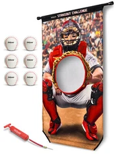 GoSports Strikeout Challenge Baseball Toss Doorway Game