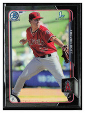 2015 Bowman Chrome Prospects Asia Black Ref #BCP17 Trevor Gott