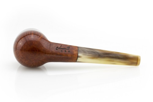 Pipa AMORELLI 3 stelle Billiard radica liscia naturale Handmade Italy - Picture 3 of 5