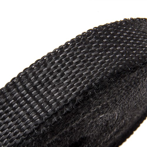 Heat Resistant 2000F Exhaust Wrap Black 15M*25mm + 10 Stainless Steel Ties - Picture 7 of 12