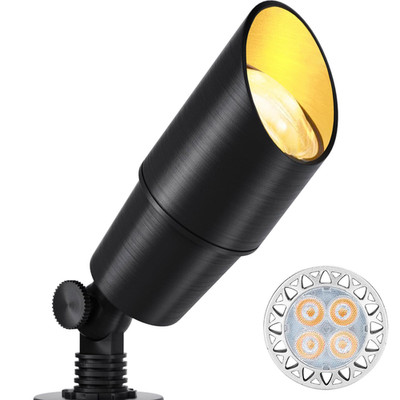 Wowlite 12V Voltage Landscape Lighting Adjustable Led Outdoor Spotlights For