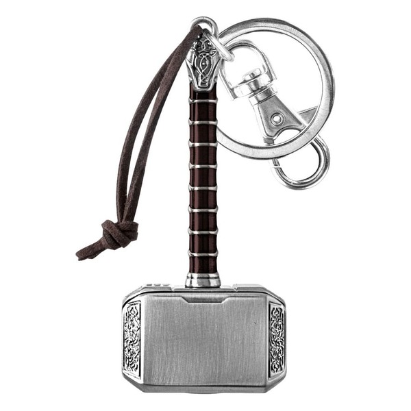 Marvel Metall SchlüSselanhäNger Thor Hammer Mit Figuren Int.-image