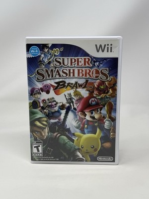 Super Smash Bros. Brawl Nintendo Wii Complete CIB Pristine Disc Tested Ship Fast