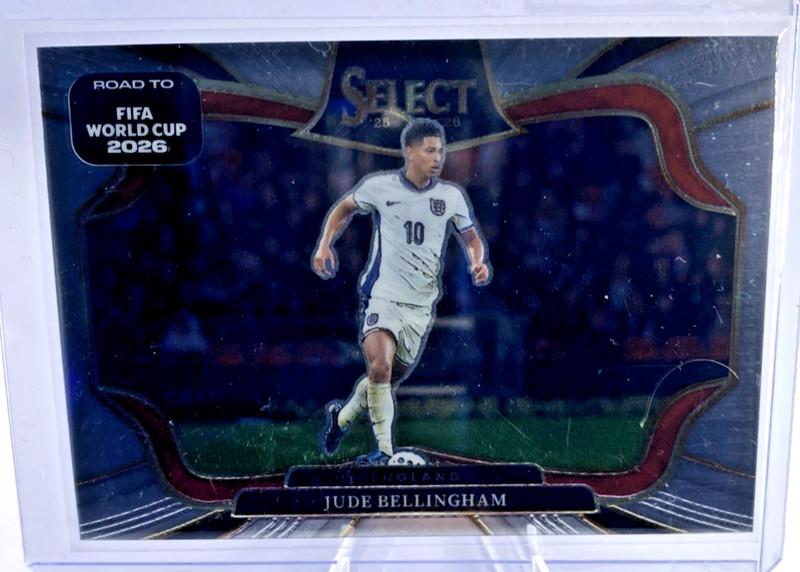 2026 Panini Select FIFA World Cup Jude Bellingham Field Level Prizm Silver #216 