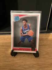 2018-19 Panini Donruss Rated Rookie #162 Shai Gilgeous-Alexander RC Clippers
