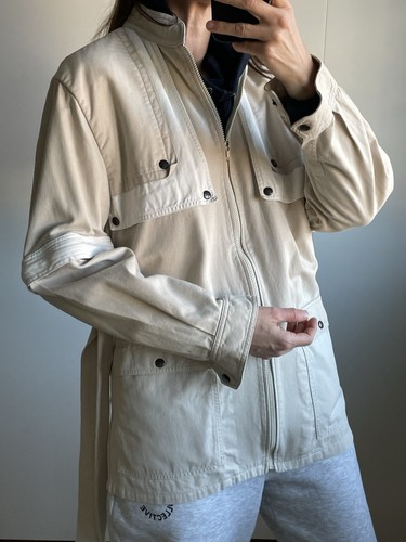 Jaeger Canvas Jacke Parka beige abnehmbare Ärmel Gr. M - Bild 22 von 22
