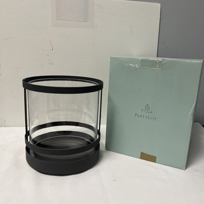 New Partylite Dusk To Dawn Hurricane Holder Retired P8866