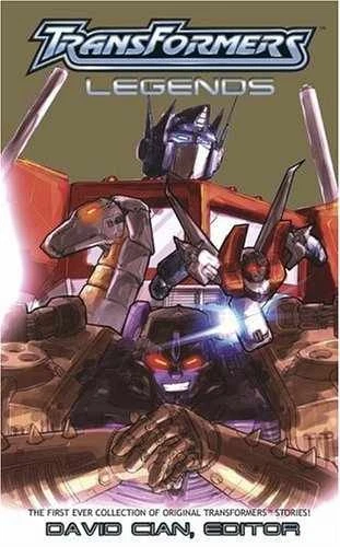 Trans Formers Legends - Paperback, by Cian David - Acceptable