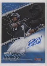 2021 Bowman's Best of Blue Refractor 129/150 Bryan Ramos #B21-BRA Auto 03ox