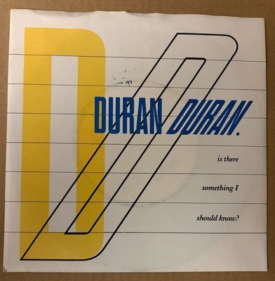 Schallplatte Duran Duran - Is There Something I Should Know?
