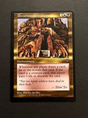 Breathstealer s Crypt Visions NM-/LP MTG Magic the Gathering c