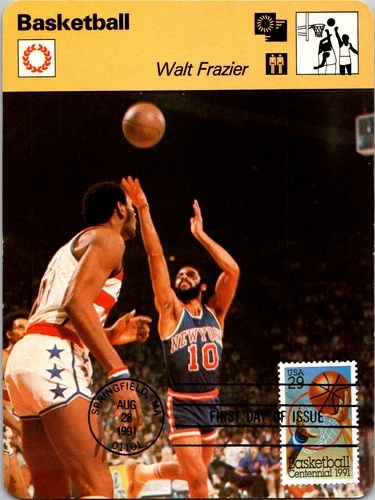 Dr Jim Stamps Maximum Card Basketball Centennial 1991 29C Fdc