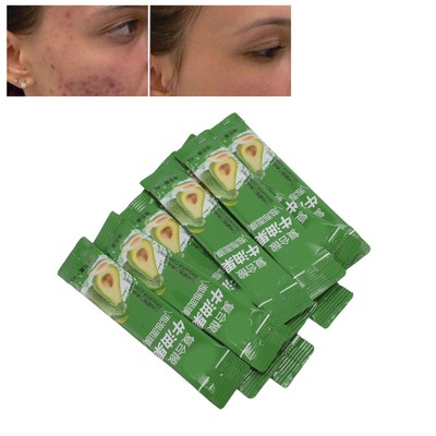 36pcs 4g Avocado Foam Face Mask Pore Refining Deep Cleansing Oil Control Ski FSK