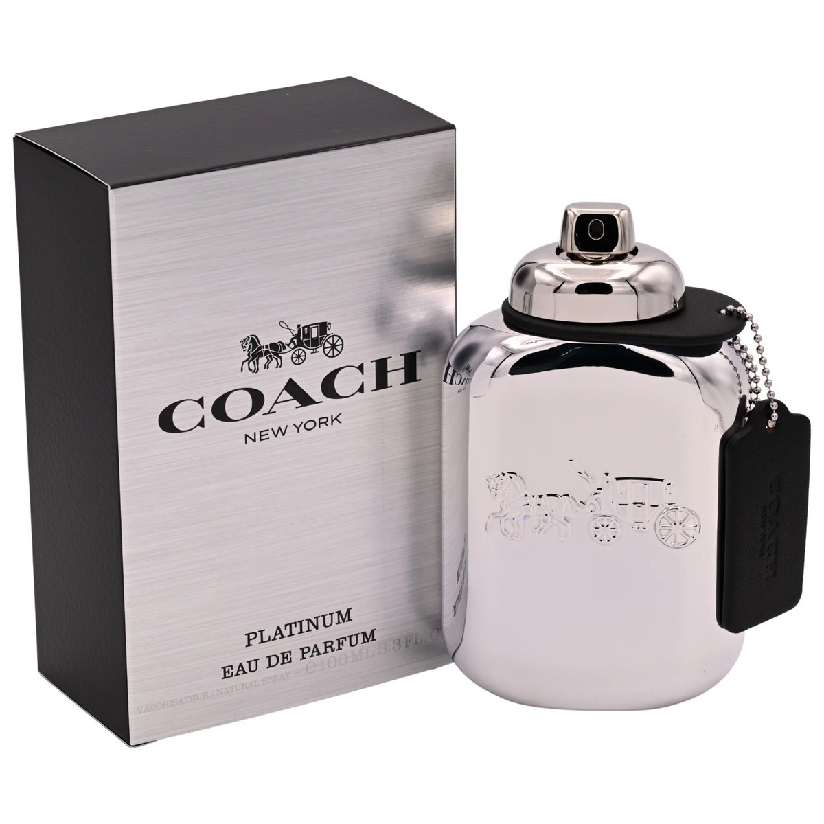 COACH NEW YORK PLATINUM by Coach cologne for men EDP 3.3 / 3.4 oz