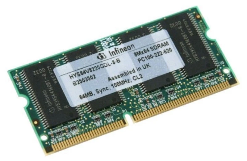 388191-002 - 64MB Memory Module (PC100/ 100MHZ/ 144 Pins) - Image 2 of 3