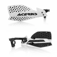 Acerbis X-Ultimate Handguards (Pair) - w/Universal Fitting Kit - White/Black