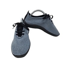 Arcopedico LS Gray Mesh Knit Sneakers Lace Up Shoes Women's Size 39/8-8.5