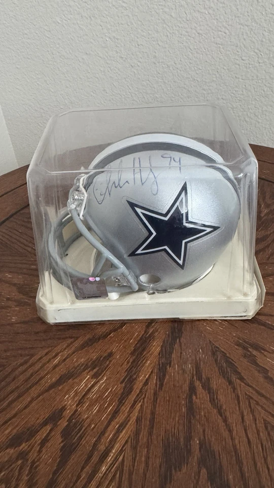 Dallas Cowboys mini helmet signed by Charles Haley Foto 2 de 4