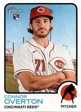 2022 Topps Heritage #524 Connor Overton