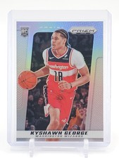 KYSHAWN GEORGE 2024-25 PRIZM DECA ROOKIE SILVER #81 WIZARDS Q4832