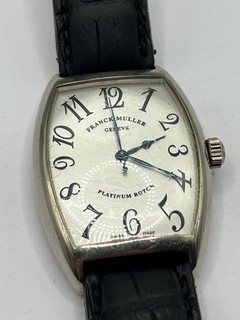 Rotor de platino Franck Muller 2852 SC oro blanco de 18 k
