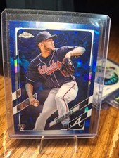 2021 Topps Chrome Update Series Sapphire Edition - Huascar Ynoa #US21 (RC)