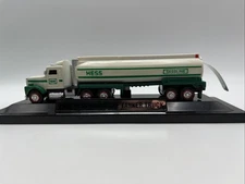 Vtg 1998 Hess Miniature Tanker Truck TESTED-Lights Work, New Batteries, Cleaned