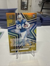 Tyler Warren 2025 Rookies & Stars AUTO GOLD 10/10 COLTS