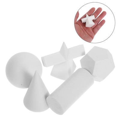  5 Pcs Geometrische Verzierung Dekoration Geometriemodell Aus Harz