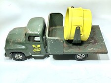 Vintage 1950  s Buddy L Army Searchlight Repair-It Unit Pressed Steel Toy Truck