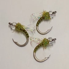 BWO Loopwing Emerger Blue Wing Olive - Sz 14,16,18 - 3 pack - Trout Fly Fishing