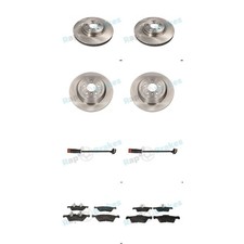 RAP BRAKES BREMSENSET VORNE + HINTEN passend für MERCEDES M/R-KLASSE W164