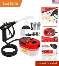 High-Pressure 2500W Handheld Cleaner with Multiple Accessories for Total Clean