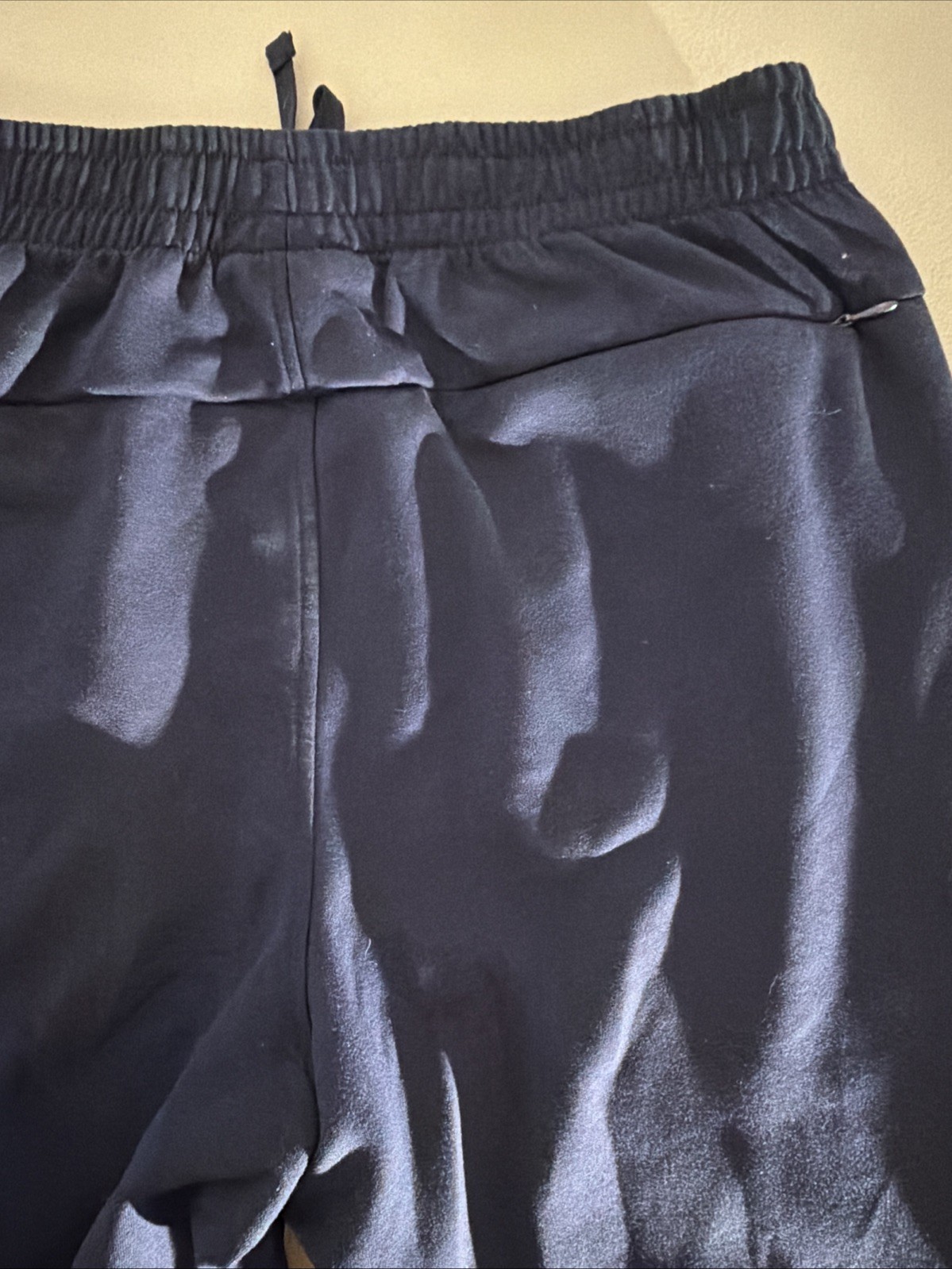 FILA Men's Performance Jogger Sweatpants Navy Blue Dual Side Zipper Pockets M image 7