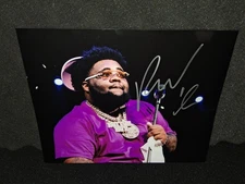 ROD WAVE RAPPER SIGNED 8x10 PHOTO AUTOGRAPH COA 🔥 