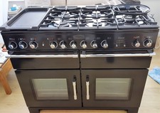 RANGEMASTER EXCEL 110CM DUAL FUEL RANGE COOKER. LPG BOTTLE GAS. POSTED