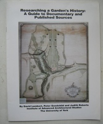 Researching a garden's history from ..., Lambert, David