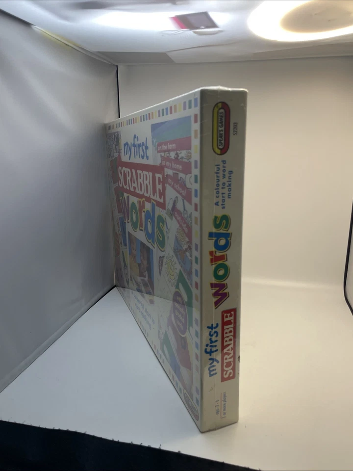 My First Scrabble Words Vintage Mattel Spears Board Game BRAND NEW - Image 2 of 4