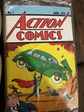 SEALED* Action Comics No. 1 Superman June, 1938 Reprint 1970-1983 Comic Book.