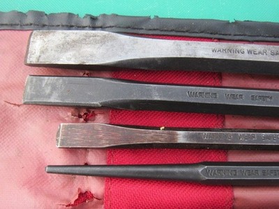 SNAP ON PPCBK715 15 PIECE DRIFT / PIN PUNCH & CHISEL SET W BAG | eBay