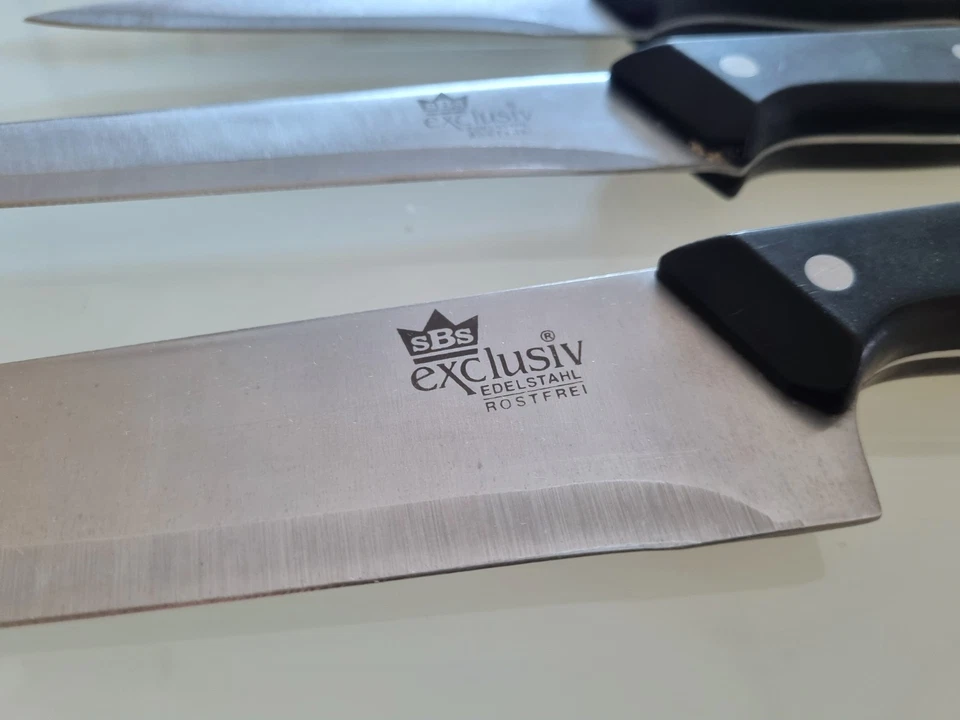 6teiliges Küchenmesser Set Edelstahl rostfrei SBS exclusiv® + Altenbach® - Bild 3 von 4