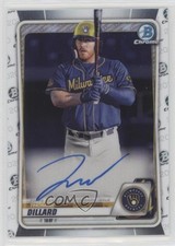 2020 Bowman Chrome Prospects Auto Thomas Dillard #CPA-TDI Auto 01bj